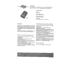 Thumbnail of document Manual - TS2-K Configuration Key
